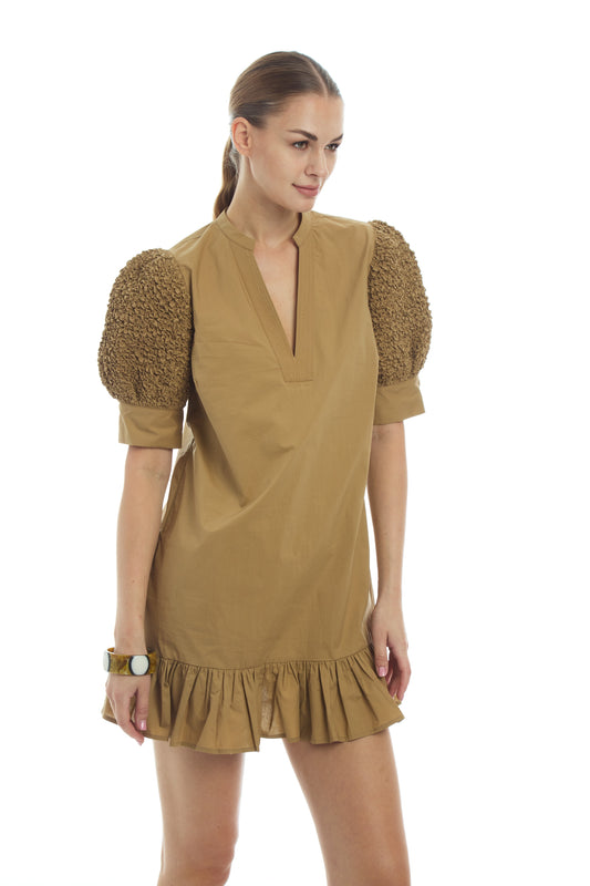 Lucca Dress w/ flounce hem